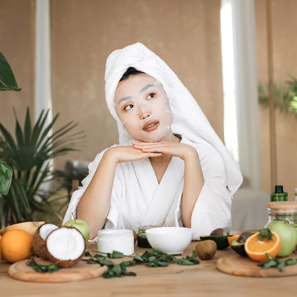 FRESH TO GO POMEGRANATE MASK SHEET (MASCARILLA FACIAL DE GRANADA)